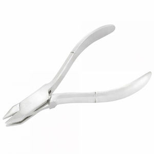 Pince à boucler en fil d'acier inoxydable TRIDENT avec poignée simple pour la fabrication de colliers - Product Image 1