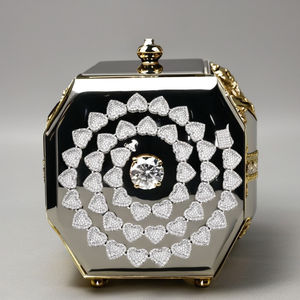 สร้อยคอเทนนิสเพชรโมอิสซาไนต์เงินแท้ 925 ขนาด 6 มม. ดีไซน์รูปหัวใจแบบใหม่ สายโซ่เส้นเล็กสำหรับผู้หญิง สีทองคำขาว - Product Image 4