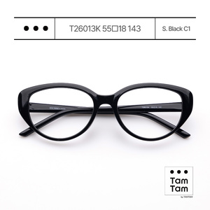 Lunettes de vue Tam Tam Cat Eye T26013K 55 18 143 T. Khaki C4 Monture complète pour femmes, correction de la vue, personnalisable, marque privée - Product Image 3