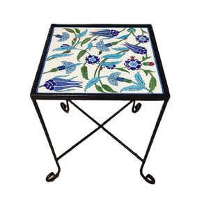 Fresh Trending Antique <b>Side</b> <b>Table</b> Enamel Geometric Central Coffee <b>Table</b> Home Decor <b>Side</b> <b>Drawer</b> Furniture Customized Size - Product Image 5