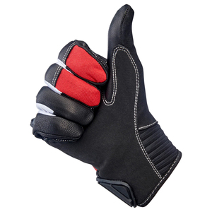 Professional Unisex Full-Finger Leather Racing <b>Gloves</b> Gauntlet Design Touch Screen Technology Breathable Non-Slip Buckle Closure - Product Image 6