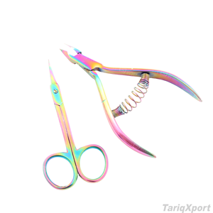 Coupe-ongles en acier inoxydable lisse et portable, ciseaux de beauté plats et tranchants pour ongles des mains, des pieds et des ongles épais - Product Image 3