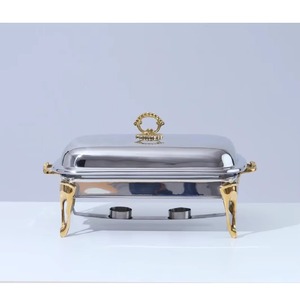 Nueva Cacerola Redonda de Acero Inoxidable de 24 cm con Tapa, Diseño Moderno, Acabado Pulido Duradero, Solo Lavar a Mano - Product Image 3