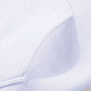 Sweat à capuche en molleton bouclette 100% coton, grammage lourd, coupe ample de luxe, épaules tombantes, style vintage, coupé-cousu - Product Image 2