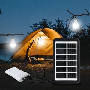 Guirlande lumineuse LED solaire ODM/OEM avec logo, 3 ampoules, IP54, extérieur, blanc chaud 2700K, rechargeable pour téléphones Android - Product Image 5