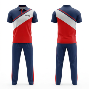 <b>Cricket</b> Uniform Set Breathable Lightweight Unlimited Sublimation Design Options | Men Women Adult <b>Cricket</b> Wears Polo Shirt - Product Image 3