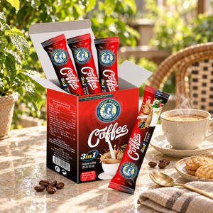 Vinut Trust Café Instantané Biologique Sain 100% Naturel Arabica Robusta en Poudre Sans Sucre Saveur Boîte OEM Marque Privée - Product Image 3