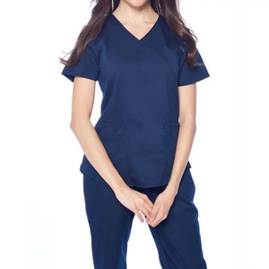 Uniformes Médicos de Alta Calidad para Mujer, Uniformes de Enfermería al por Mayor, Trajes Médicos Personalizados para Mujer, Uniformes de Enfermería OEM - Product Image 4