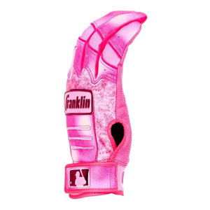Guantes de Bateo de Béisbol y Sóftbol de Cuero Digital Duraderos con Agarre Antideslizante, Color Rosa, Servicio OEM - Product Image 4