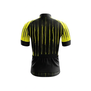 Maillot de Ciclismo con Paneles de Malla Transpirable, Tejido Italiano de Primera Calidad, Protección Solar UPF, Logotipo Personalizado, Ropa de Ciclismo para Entrenamiento - Product Image 4