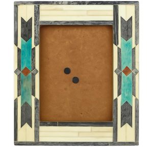 Handmade Decorative Wood <b>Frame</b> Floral Design Bone and Wood Photo <b>Frame</b> for Stylish Home - Product Image 4