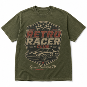 Camiseta Vintage Lavada de Algodón Pesado para Hombre, 300 Gramos, Cuello Redondo, Manga Corta, Lisa, con Logotipo Personalizado, Estilo Urbano, OEM ODM - Product Image 3