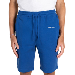Shorts en molleton pour hommes, taille élastique, cordon de serrage, poches latérales, coupe décontractée, ourlet ouvert, personnalisable, vente en gros, fabricant OEM, fournisseur X - Product Image 1