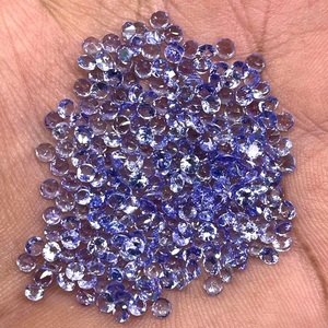 Tanzanite naturelle 3 mm, taille ronde, pierre précieuse en vrac, vente en gros de tanzanite pour la fabrication de bijoux, qualité supérieure, pierre semi-précieuse - Product Image 6