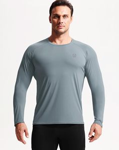 Camiseta de Compresión de Manga Larga para Hombre, Personalizada, Sublimada, OEM, Venta al Por Mayor, Secado Rápido, Ropa Deportiva de Fábrica - Product Image 2