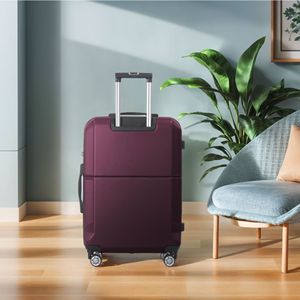 Set Valigie Premium in ABS Viola da 3 Pezzi (20, 24, 28 Pollici) con Manico Multi-Posizione, Ruote Silenziose Girevoli e Approvazione TSA-A - Product Image 2