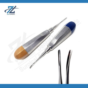 Élévateur dentaire professionnel en acier inoxydable autoclavable pour extraction dentaire, instrument chirurgical, fabricant Pakistan - Product Image 3