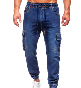 Pantalones Cargo Casuales de Cintura Media, Última Moda, Personalizables, Transpirables, 6 Bolsillos, Estilo Holgado de Algodón, Disponibles al por Mayor - Product Image 5
