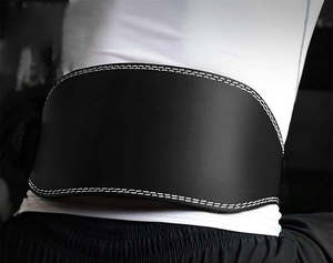 เข็มขัดยกน้ำหนักหนังคุณภาพสูงแบบกำหนดเองพร้อมโลโก้ สำหรับฟิตเนสและเพาะกาย - Product Image 3