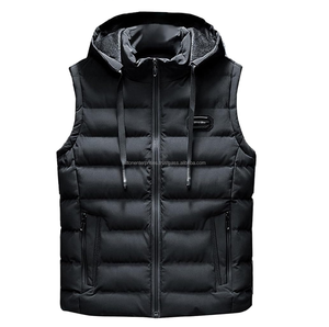 Chaqueta acolchada sin mangas de tendencia Chaleco de invierno multicolor con capucha y chaleco acolchado del fabricante directo - Product Image 2