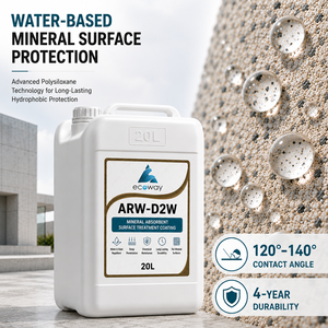 ARW-D2W โพลีไซลอกเซนสูตรน้ำ ป้องกันน้ำเกาะอย่างขั้นสูงสำหรับพื้นผิวแร่ที่มีรูพรุน ทนทาน 4 ปี ใช้งานได้นาน 20 ลิตร - Product Image 2