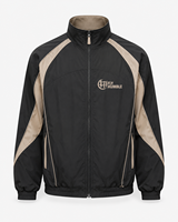 Veste en nylon gris pour homme Fly Humble, col montant, fermeture éclair, coupe-vent, style sportif, pour l'automne, prix abordable