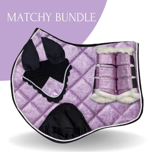 Juego de almohadillas para silla de montar personalizadas para doma y salto, con forro de tela suave, transpirable y duradero, para mayor comodidad en la equitación. - Product Image 5