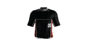 Uniforme de Softball de jugadores de equipo personalizado de alta calidad superventas, conjuntos de softbol de talla grande, patrón sólido frontal, ropa deportiva Popular - Product Image 4