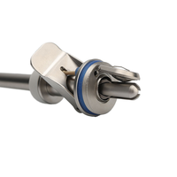 Prokang Offre Spéciale : Ensemble de Trocars Laparoscopiques Vétérinaires pour Chiens, Canules de Trocar Réutilisables en Acier Inoxydable 3.5mm, 10mm, 15mm