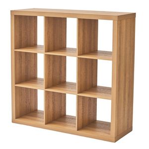 9-<b>Cube</b> Storage Organizer <b>Light</b> Honey Finish - Product Image 3