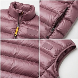 Veste d'hiver imperméable à l'eau pour hommes Gilet à bulles sans manches pour les activités de plein air Gilet grande taille - Product Image 4