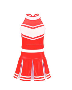 ชุดเชียร์ลีดเดอร์ TASBI INTERNATIONAL ผ้าโพลีเอสเตอร์ 100% ประดับด้วยคริสตัล  งานพิมพ์แบบรีดร้อน ระบายความชื้นได้ดี - Product Image 4