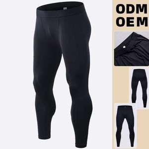 Leggings de Compresión para Hombre, Secado Rápido, Resistentes al Agua, Spandex, Nailon, para Gimnasio, Deportes, Entrenamiento - Product Image 4