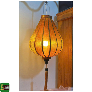 Lanterne en coton pliable 99 GOLD DATA Pan Model avec cadre en bambou et housse en coton pour la décoration de mariages et d'événements au Vietnam, facile à ranger - Product Image 5