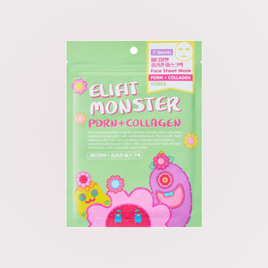 ผลิตภัณฑ์ของแท้จากร้านค้า DANCING WHALE Ellifit Wonderland Monster PDRN Collagen Mask Pack 7 แผ่น มาส์กหน้า คอลลาเจน แผ่นมาส์กหน้า - Product Image 1