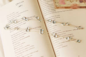 Collar de cadena con bisel de topacio azul cielo Azure Dew y cadena de lujo de plata de ley 925 en venta - Product Image 4