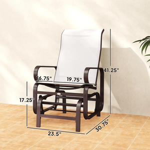 Set di 2 Sedie a Sdraio da Giardino Scorrevoli - Product Image 2