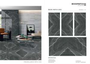 Elegante Baldosa de Porcelana Brillante de Gran Formato 600x1200, Superficie Pulida Premium, para Paredes y Pisos, Uso Interior y Exterior Moderno - Product Image 3