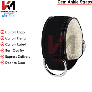 Premium Ankle Strap Gym Cable Attachment Leg Workout Glute Fitness Strap OEM Supplier - Product Image 3