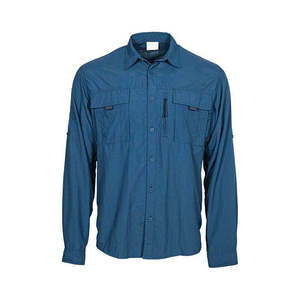 Chemise de pêche pour homme à manches convertibles, protection UV, ventilée, boutonnée, avec poche zippée, pour la randonnée et le camping - Product Image 6