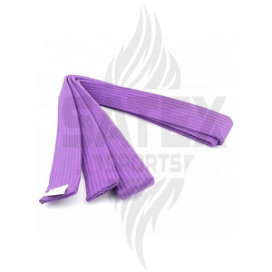 เข็มขัดคาราเต้ผ้าโพลีเอสเตอร์ผสมคอตตอน น้ำหนักเบา ระบายอากาศ แห้งเร็ว คุณภาพสูง สำหรับทุกเพศ ราคาโรงงาน รับผลิตแบบ OEM - Product Image 3