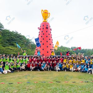 Structure gonflable d'escalade pour team building, 5-10 jours, Vietnam, PVC, garantie de sécurité en déplacement, toutes saisons, Thuy Linh - Product Image 4