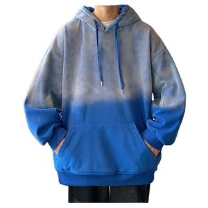 Vente en gros de sweats à capuche surdimensionnés épais en coton pour hommes grande taille personnalisés - Product Image 1