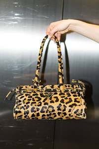 Sac fourre-tout en cuir véritable à imprimé léopard pour femme, sac à bandoulière décontracté, grande capacité, sac à main tendance pour usage quotidien - Product Image 5