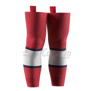 Chaussettes de hockey sur glace au design tendance, nouvelle collection, chaussettes de hockey sur glace avec impression de logo personnalisée, chaussettes de sport - Product Image 2