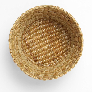 Top Trending Round Woven Rattan Serving Basket For Plant Usage Basket Custom Size Home Office Decoration Reasonable Price Basket - Product Image 5