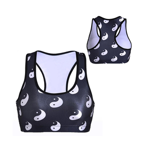 Soutien-gorge de sport sublimé pour femme, impression personnalisée, idéal pour la gym, le fitness, la course à pied et le yoga, doux, flexible et ajusté - Product Image 1