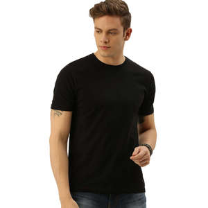 T-shirt en coton biologique écologique personnalisable, tee-shirt uni, approvisionnement en gros - Product Image 1