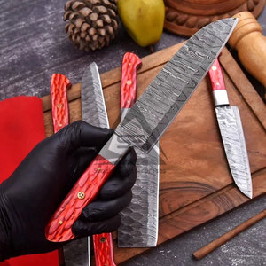 In Stock High Quality Handmade 67-Layer Damascus Chef <b>Knives</b> <b>Set</b> Sustainable Multi-Purpose - Product Image 6