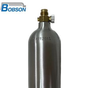 Tanque de cilindro de aluminio CO2 de 1000ml para inyección de gas de bebida y aplicaciones de dispensación culinaria de baja presión - Product Image 2